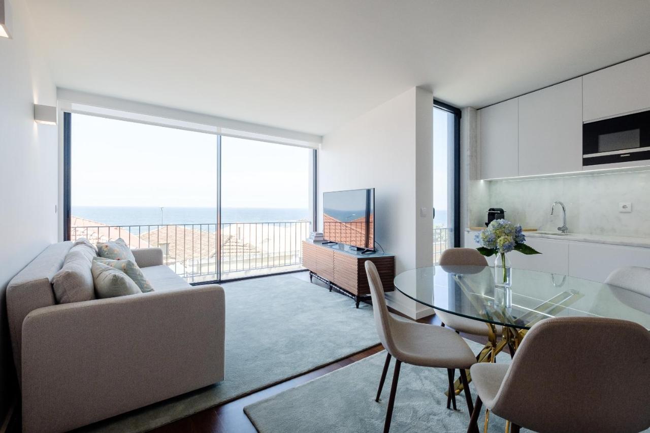 Boutique Rentals- Bliss By The Sea Apt- Ocean Views In Foz Beach Porto Dış mekan fotoğraf